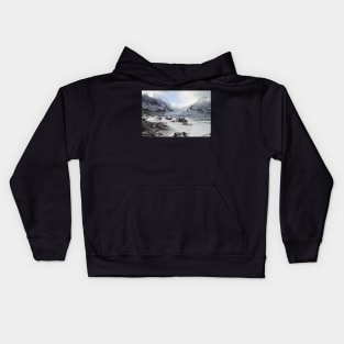 Athabasca Glacier, Jasper, Canada Kids Hoodie